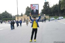 Azərbaycan Qələbəsini və ədalətin bərpasını qeyd edir (FOTO)