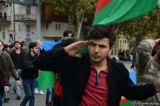Azərbaycan Qələbəsini və ədalətin bərpasını qeyd edir (FOTO)
