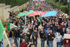 Azərbaycan Qələbəsini və ədalətin bərpasını qeyd edir (FOTO)