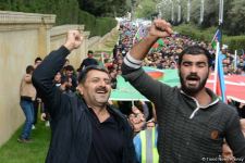 Azərbaycan Qələbəsini və ədalətin bərpasını qeyd edir (FOTO)