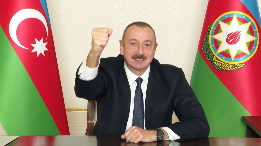 Zəfər xronikası. 10 noyabr 2020-ci il: Prezident İlham Əliyev xalqa müraciət edib (FOTO/VİDEO)