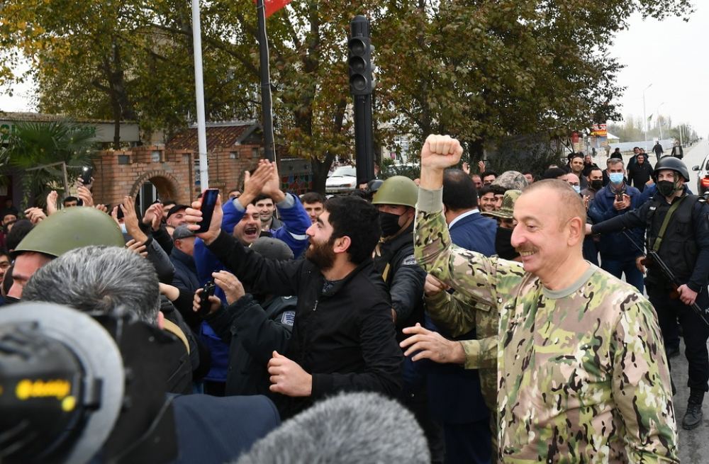 Prezident İlham Əliyev və birinci xanım Mehriban Əliyeva işğaldan azad edilmiş Füzuli və Cəbrayıl rayonlarında, o cümlədən Füzuli və Cəbrayıl şəhərlərində olublar (FOTO) (YENİLƏNİB)