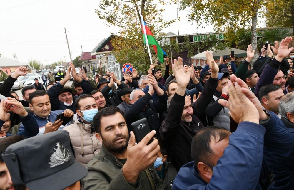 Prezident İlham Əliyev və birinci xanım Mehriban Əliyeva işğaldan azad edilmiş Füzuli və Cəbrayıl rayonlarında, o cümlədən Füzuli və Cəbrayıl şəhərlərində olublar (FOTO) (YENİLƏNİB)