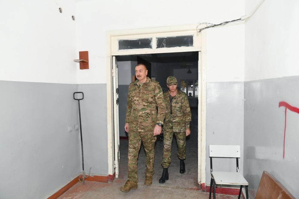 Prezident İlham Əliyev və birinci xanım Mehriban Əliyeva işğaldan azad edilmiş Füzuli və Cəbrayıl rayonlarında, o cümlədən Füzuli və Cəbrayıl şəhərlərində olublar (FOTO) (YENİLƏNİB)