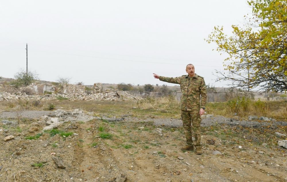 Prezident İlham Əliyev və birinci xanım Mehriban Əliyeva işğaldan azad edilmiş Füzuli və Cəbrayıl rayonlarında, o cümlədən Füzuli və Cəbrayıl şəhərlərində olublar (FOTO) (YENİLƏNİB)