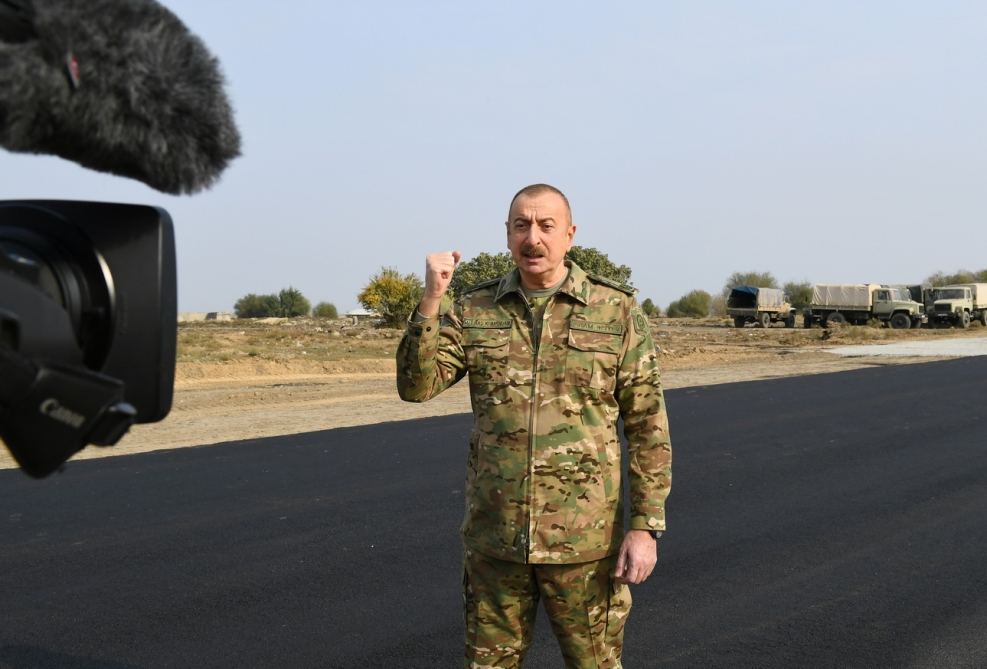 Prezident İlham Əliyev: Bütün şəhidlərimizə Allahdan rəhmət diləyirəm