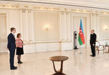 Prezident İlham Əliyev Niderlandın Azərbaycanda yeni təyin olunmuş səfirinin etimadnaməsini qəbul edib (FOTO) (YENİLƏNİB)