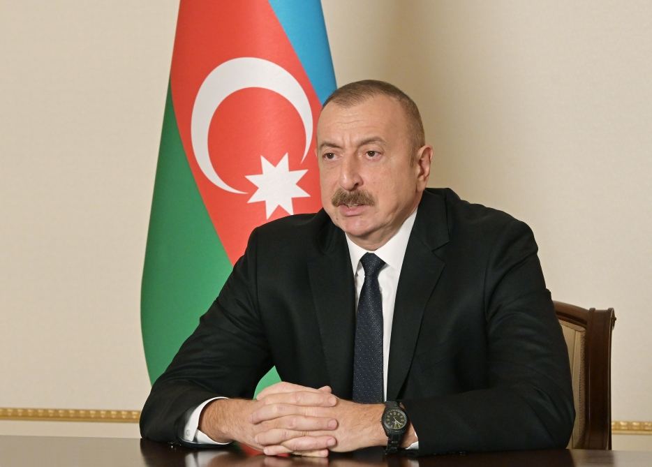 Prezident İlham Əliyev Ağdamın işğaldan azad olunması münasibətilə Azərbaycan xalqını təbrik edib