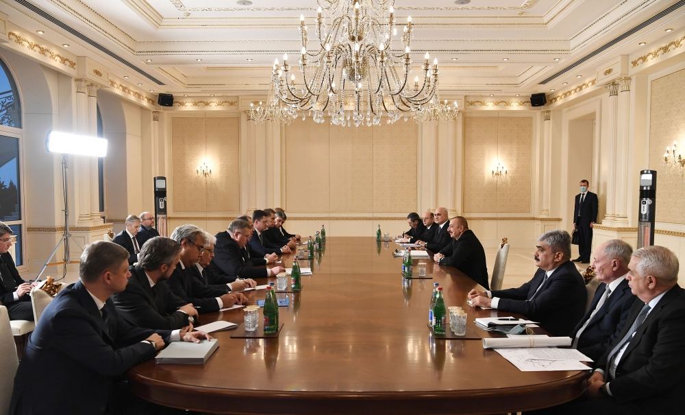 Prezident İlham Əliyev: Regionda təhlükəsizlik tədbirlərinin möhkəmlənməsi işində Türkiyə Prezidenti mühüm rol oynayır