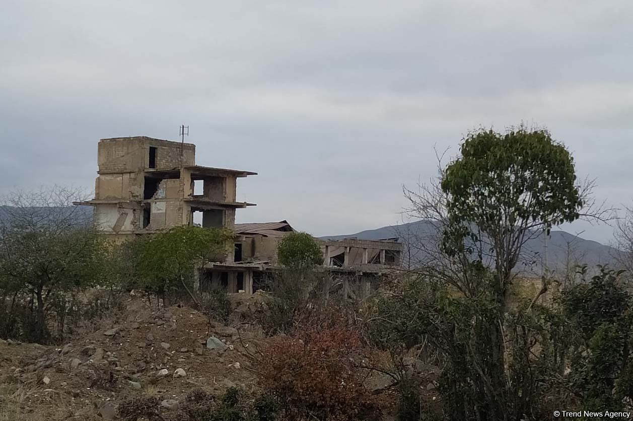 İşğaldan azad edilən Ağdam şəhərindən görüntülər