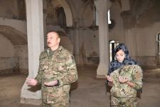 Prezident İlham Əliyev və birinci xanım Mehriban Əliyeva işğaldan azad edilmiş Ağdam şəhərində olublar (FOTO/VİDEO) (YENİLƏNİB-2)
