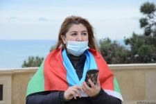 Kəlbəcər sakinləri Şəhidlər Xiyabanını ziyarət ediblər (FOTO)
