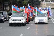 Kəlbəcərin işğaldan azad olunması münasibətilə yürüş keçirilir (FOTO)