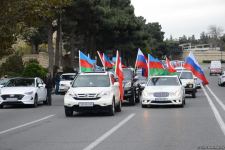 Kəlbəcərin işğaldan azad olunması münasibətilə yürüş keçirilir (FOTO)
