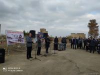 Hikmət Hacıyev, diplomatik nümayəndələr və "Qarabağ" klubu Ağdam məscidində (FOTO)