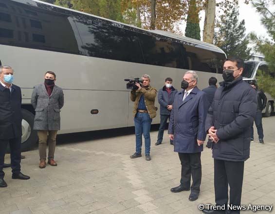Hikmət Hacıyev və diplomatik nümayəndələr Tərtərdədir (FOTO)