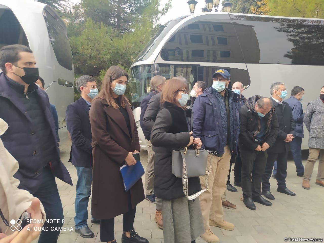 Hikmət Hacıyev və diplomatik nümayəndələr Tərtərdədir (FOTO)