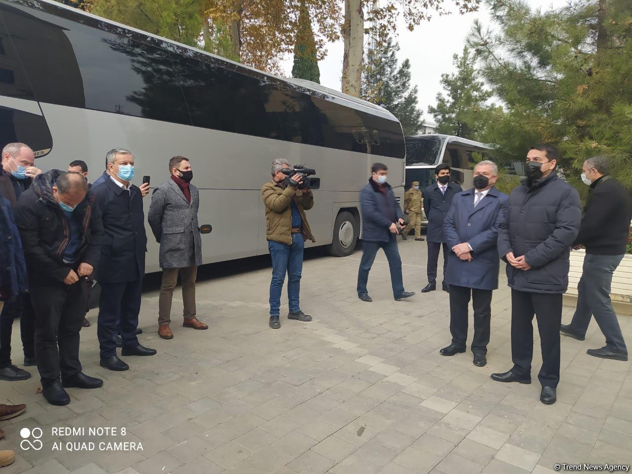 Hikmət Hacıyev və diplomatik nümayəndələr Tərtərdədir (FOTO)