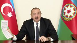 Zəfər xronikası 1 Dekabr 2020-ci il: Prezident İlham Əliyev xalqa müraciətində Laçın rayonunun işğaldan azad olunduğunu açıqlayıb (FOTO) (YENİLƏNİB)