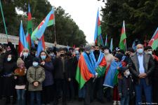 Laçın sakinləri Şəhidlər Xiyabanını ziyarət ediblər (FOTO)