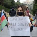 Laçın sakinləri Şəhidlər Xiyabanını ziyarət ediblər (FOTO)