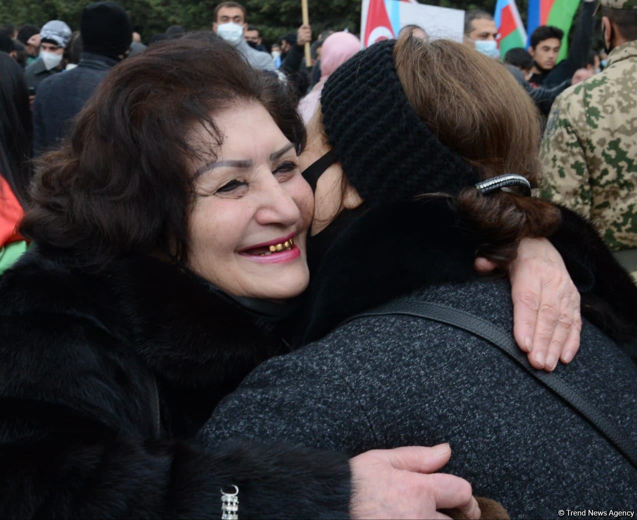 Laçın sakinləri Şəhidlər Xiyabanını ziyarət ediblər (FOTO)
