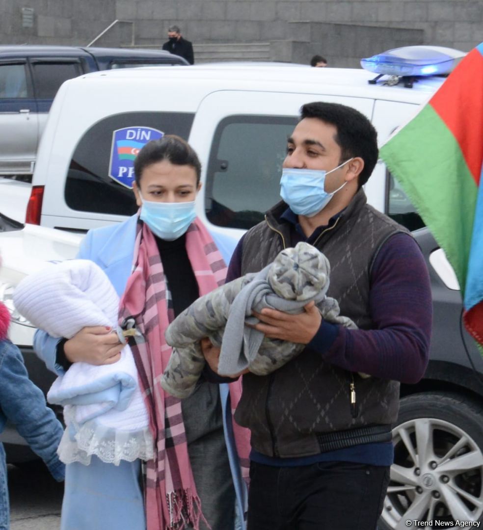 Laçın sakinləri Şəhidlər Xiyabanını ziyarət ediblər (FOTO)