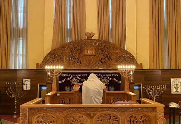 Dağ Yəhudiləri İcmasında şəhidlərin xatirəsi anılıb (FOTO)