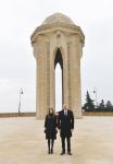 Prezident İlham Əliyev və birinci xanım Mehriban Əliyeva şəhidlərimizin xatirəsini yad ediblər (FOTO/VİDEO) (YENİLƏNİB)