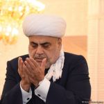 Heydər məscidində anım mərasimi keçirilib (FOTO)