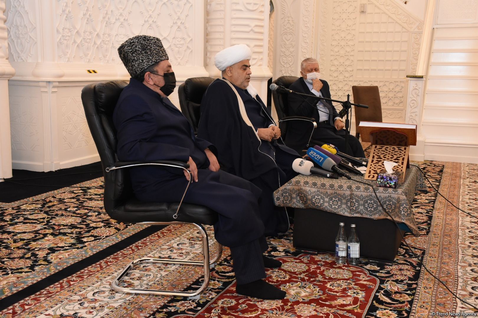 Heydər məscidində anım mərasimi keçirilib (FOTO)