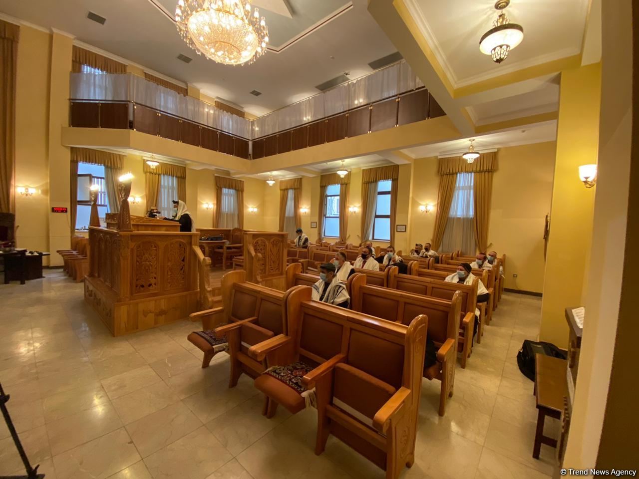 Dağ Yəhudiləri İcmasında şəhidlərin xatirəsi anılıb (FOTO)