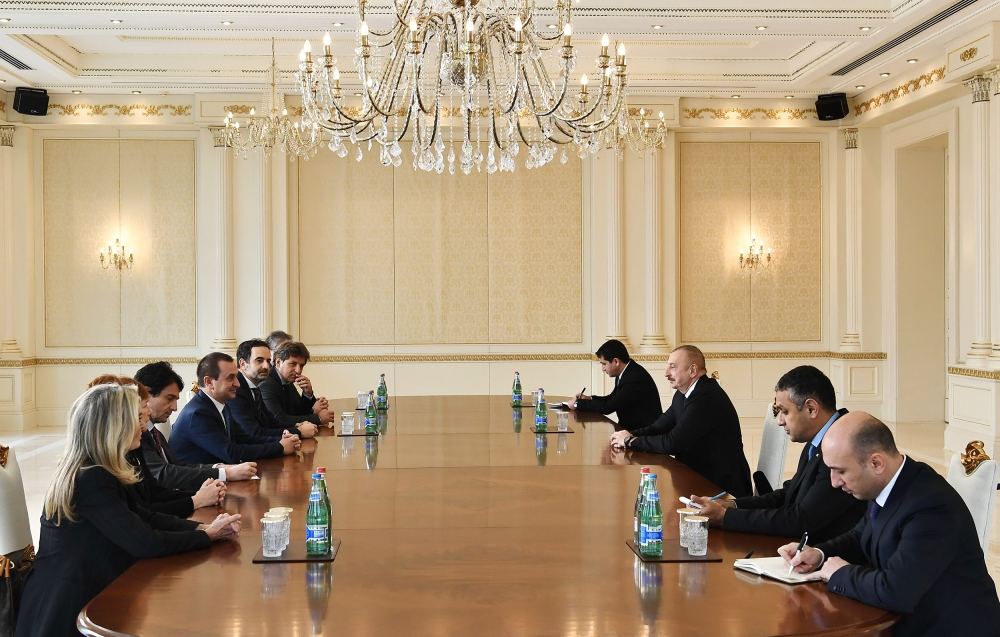 Prezident İlham Əliyev: TAP layihəsinin istifadəyə verilməsi İtaliya-Azərbaycan əlaqələrini daha da möhkəmləndirəcək