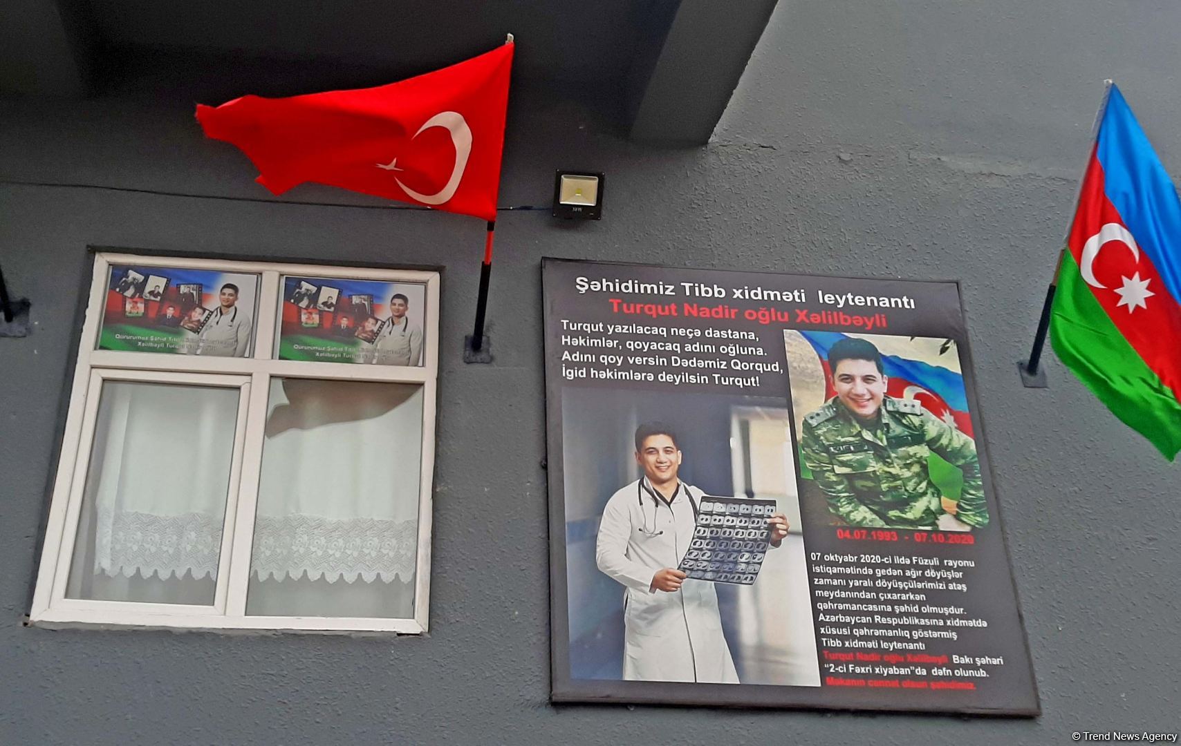 Turqut deyirdi ki, hərbçi yoldaşları ön cəbhədə ola-ola, özü arxada ola bilməz - Şəhid anası (FOTO)
