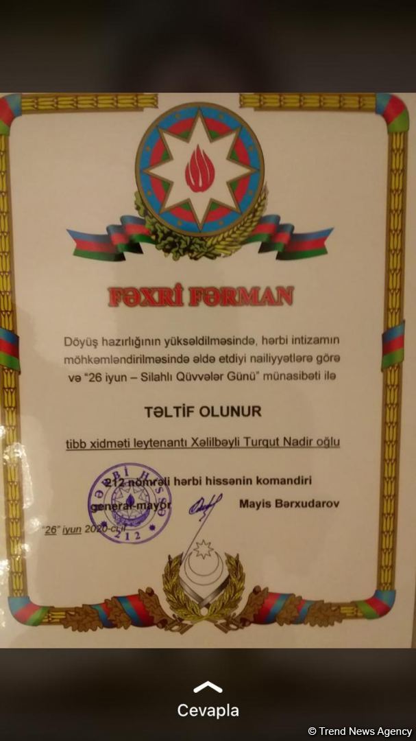 Turqut deyirdi ki, hərbçi yoldaşları ön cəbhədə ola-ola, özü arxada ola bilməz - Şəhid anası (FOTO)