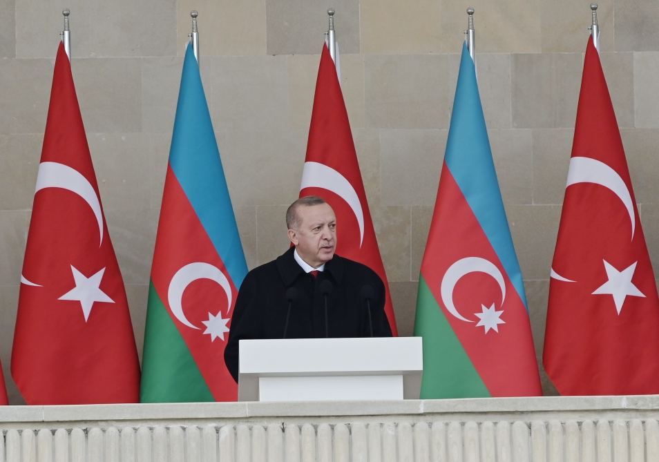Ermənilər Qarabağda baş verənlərdən nəticə çıxara bilsə, bu, yeni dönəmin başlamasına səbəb olacaq - Ərdoğan