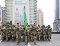 Prezident İlham Əliyev və Rəcəb Tayyib Ərdoğan Zəfər paradında iştirak ediblər (YENİLƏNİB-2) (FOTO/VİDEO)