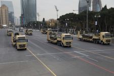 Prezident İlham Əliyev və Rəcəb Tayyib Ərdoğan Zəfər paradında iştirak ediblər (YENİLƏNİB-2) (FOTO/VİDEO)