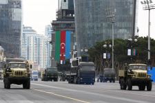 Prezident İlham Əliyev və Rəcəb Tayyib Ərdoğan Zəfər paradında iştirak ediblər (YENİLƏNİB-2) (FOTO/VİDEO)