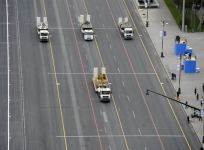 Prezident İlham Əliyev və Rəcəb Tayyib Ərdoğan Zəfər paradında iştirak ediblər (YENİLƏNİB-2) (FOTO/VİDEO)