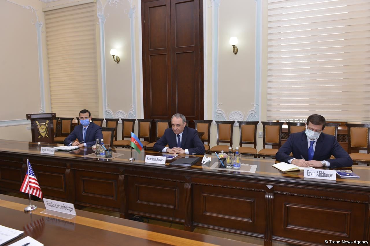 Baş prokuror ABŞ-ın ölkəmizdəki səfiri ilə görüşüb (FOTO)