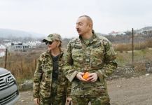 Prezident İlham Əliyev və birinci xanım Mehriban Əliyeva Qubadlı və Zəngilan rayonlarında olublar (FOTO/VİDEO) (YENİLƏNİB)