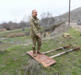 Prezident İlham Əliyev və birinci xanım Mehriban Əliyeva Qubadlı və Zəngilan rayonlarında olublar (FOTO/VİDEO) (YENİLƏNİB)