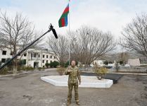 Prezident İlham Əliyev və birinci xanım Mehriban Əliyeva Qubadlı və Zəngilan rayonlarında olublar (FOTO/VİDEO) (YENİLƏNİB)
