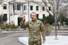 Prezident İlham Əliyev və birinci xanım Mehriban Əliyeva Qubadlı və Zəngilan rayonlarında olublar (FOTO/VİDEO) (YENİLƏNİB)