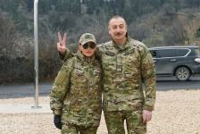 Prezident İlham Əliyev və birinci xanım Mehriban Əliyeva Qubadlı və Zəngilan rayonlarında olublar (FOTO/VİDEO) (YENİLƏNİB)
