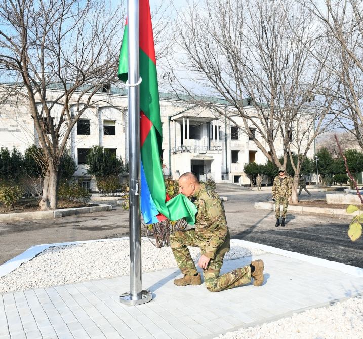 Prezident İlham Əliyev və birinci xanım Mehriban Əliyeva Qubadlı və Zəngilan rayonlarında olublar (FOTO/VİDEO) (YENİLƏNİB)