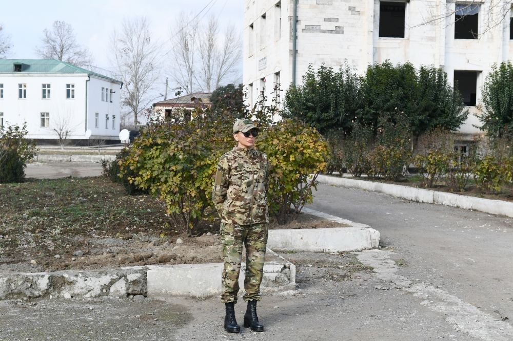 Prezident İlham Əliyev və birinci xanım Mehriban Əliyeva Qubadlı və Zəngilan rayonlarında olublar (FOTO/VİDEO) (YENİLƏNİB)