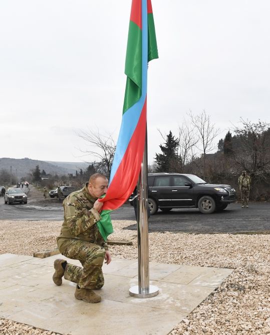 Prezident İlham Əliyev və birinci xanım Mehriban Əliyeva Qubadlı və Zəngilan rayonlarında olublar (FOTO/VİDEO) (YENİLƏNİB)