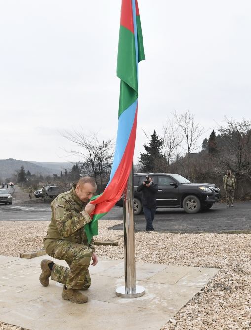Prezident İlham Əliyev və birinci xanım Mehriban Əliyeva Qubadlı və Zəngilan rayonlarında olublar (FOTO/VİDEO) (YENİLƏNİB)